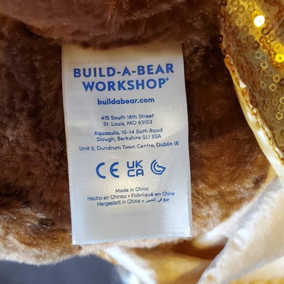 Build a Bear Workshop Limited Edition Rupaul Drag Queen Bear Plush w/Outfit NWT - Picture 8 of 9